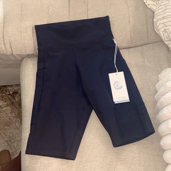 Johnny Was Calme Endurance Bike Shorts (W/Pocket) Size XS - Picture 2 of 5